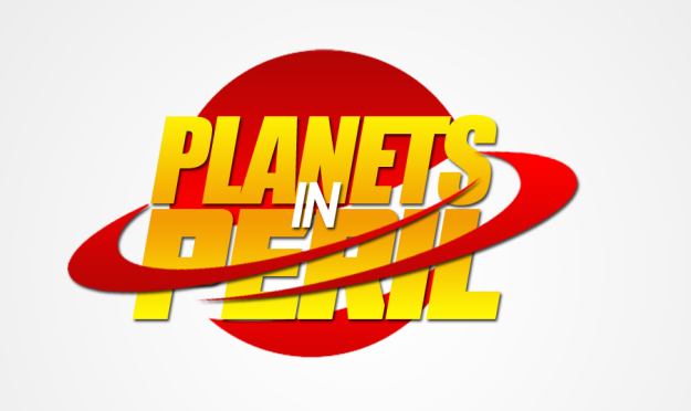 Planets In Peril concept logo
